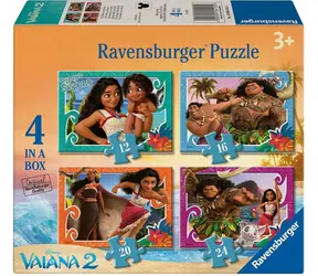 Ravensburger Disney: Moana 2 / 4w1 / od 3 lat