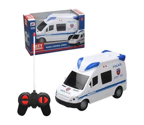 MaDe 14784 Radiowóz zdalnie sterowany / 21 cm / od 6 lat