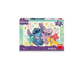 Puzzle Dino Stitch i Anioł / 24 elementy / od 4 lat