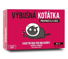 Asmodee Explosive Kittens: Edycja zaawansowana / Liczba graczy: 2-5 / wiek od 18 lat