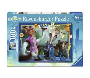 Ravensburger Zootropolis: Miasto zwierząt / 100 elementów / od 6 lat