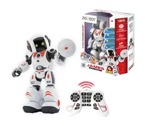 MaDe 20778 Zigybot James robot szpieg programowalny 20 funkcji / 33 x 25 x 13 cm / od 5 lat