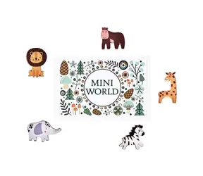 BeWooden Mini Świat - Dzicz