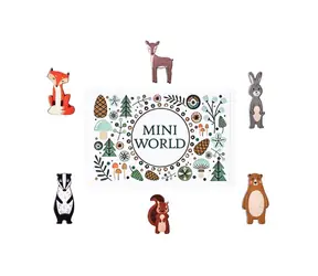 BeWooden Mini World - Leśni Przyjaciele