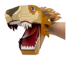 Zestaw kreatywny Fiesta Crafts 3D Puppet Lion
