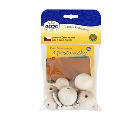 Zestaw kreatywny Detoa - 3 figurki