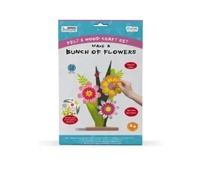 Zestaw kreatywny Fiesta Crafts 3D Puzzle Bukiet