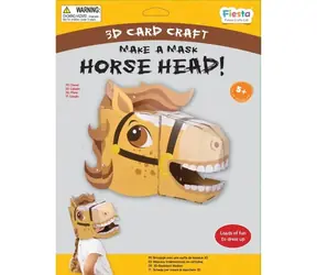 Zestaw kreatywny Fiesta Crafts 3D Mask Horse
