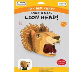 Zestaw kreatywny Fiesta Crafts 3D Maska Lew