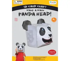 Zestaw kreatywny Fiesta Crafts 3D Maska Panda