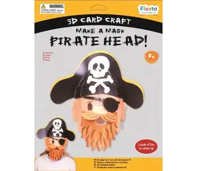 Zestaw kreatywny Fiesta Crafts 3D Maska piracka