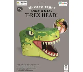 Zestaw kreatywny Fiesta Crafts 3D Maska T. Rex