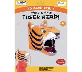 Zestaw kreatywny Fiesta Crafts 3D Maska tygrysa
