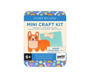 Petit Collage Mini zestaw do szycia Corgi