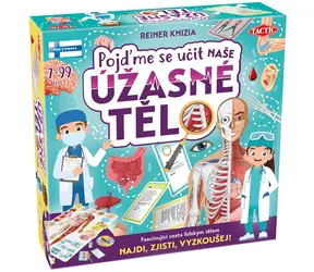Asmodee Let's Learn: Nasze niesamowite ciało / Czas trwania gry: 16-30 minut / Liczba graczy: 2-5 / Od 7 lat