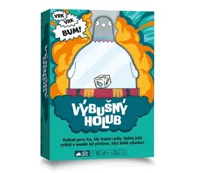 Asmodee Explosive Pigeon / Czas trwania gry: 15 minut / Liczba graczy: 3+ / od 7 lat 