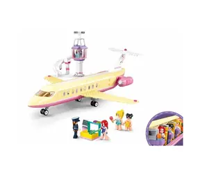 Sluban Girls Dream Luxury Airplane / liczba sztuk: 384 / od 6 lat