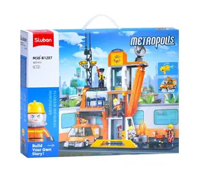 Sluban Metropolis M38-B1287 Rescue Headquarters / liczba części: 407 / od 6 lat