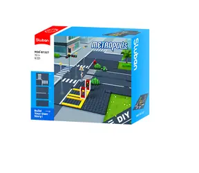 Sluban Metropolis M38-B1327 Płyty bazowe - drogi / od 6 lat