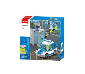 Sluban Metropolis M38-B1328C Samochód policyjny / liczba elementów: 73 / od 6 lat