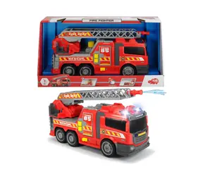 Dickie AS Wóz strażacki 36cm - światło, dźwięk, pompka ręczna / od 3 lat