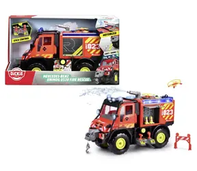 Dickie Fire Truck Unimog U530 50 cm, światło, dźwięk / od 3 lat