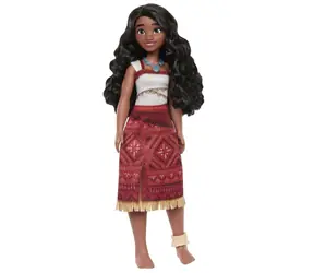 Mattel JBT56 Disney Moana 2 Księżniczka Moana 2 w sukience z dodatkami 26 cm 