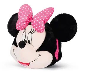 Przytulna poduszka Noxxiez HW773 Myszka Minnie - ciepła pluszowa poduszka 3 w 1