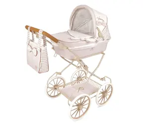 DeCuevas 80078A Składany wózek dla lalek z torbą Verona 2025 - 81 cm