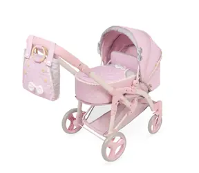 DeCuevas 81675 3 w 1 składany wózek dla lalek z torbą do przenoszenia Sophie 2025 - 75 cm