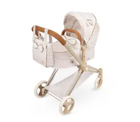DeCuevas 81778 3-w-1 składany wózek dla lalek z torbą Verona 2025 - 73 cm