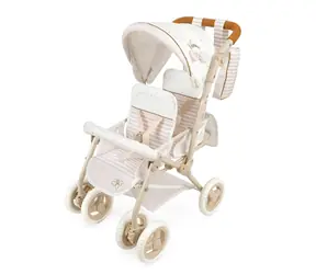 DeCuevas 90378 Wózek spacerowy dla bliźniaków z torbą Verona 2024 - 72 cm