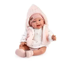 Guca 10284 OLIVIE - realistyczna lalka niemowlęca z miękkim materiałem - 42 cm
