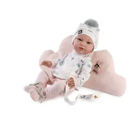 Guca 944 New BORN GIRL - realistyczna lalka bobas z pełnym winylowym ciałem - 42 cm