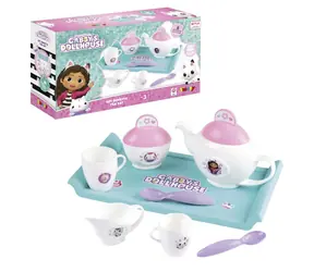 Zestaw do herbaty z tacą Smoby Gabby's Dollhouse / od 3 lat