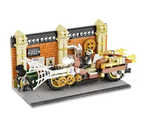 Lumibricks Steampunk Motocyklowy Pościg / 424 elementy / od 16 lat 