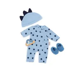 LullaBaby Kombinezon dla lalek niebieski z akcesoriami / od 2 lat