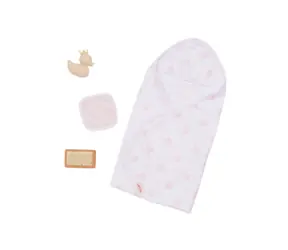 Ręcznik dla lalki LullaBaby z akcesoriami / od 2 lat