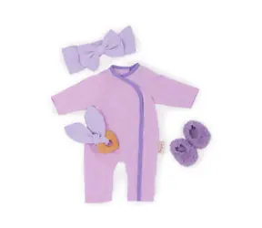 LullaBaby Purple - śpioszki dla lalek z akcesoriami / od 2 lat