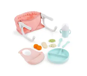 Krzesełko do karmienia LullaBaby z akcesoriami / od 2 lat