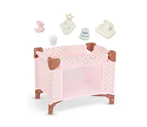 Łóżeczko dla lalek LullaBaby z akcesoriami / od 2 lat