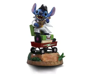 Iron Studios - Stitch, król rocka - Disney - Skala artystyczna 1/10