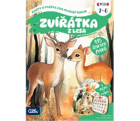 Karty i łamigłówki Albi Quid: Zwierzęta leśne