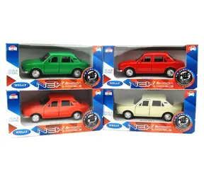 Welly Skoda 105 L 1:34 pomarańczowy