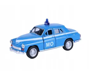 Welly Warszawa 224 POLICE 1:34 kolor niebieski