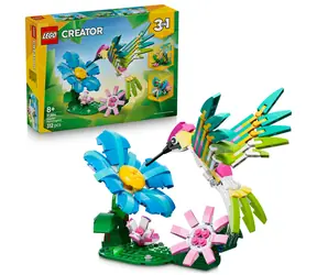LEGO® Creator 3 w 1 31384 Dzikie zwierzęta: Kolorowy koliber / Liczba elementów: 312 / od 8 lat