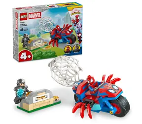 LEGO® MARVEL 11206 Spiderman na motocyklu kontra Rhino / Liczba elementów: 61 / od 4 lat