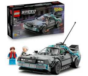 LEGO® Speed Champions 77256 Powrót do przyszłości Wehikuł czasu / Liczba elementów: 357 / od 9 lat