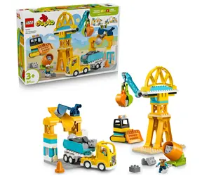 LEGO® DUPLO® 10476 Plac budowy i pojazdy 3 w 1 / Liczba elementów: 84 / od 3 lat