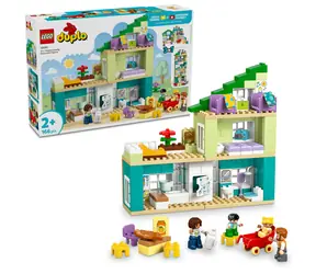 LEGO® DUPLO® 10470 Nowoczesny dom rodzinny 3 w 1 z figurkami / Liczba elementów: 166 / od 2 lat